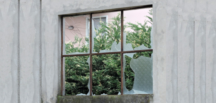 Insurance of broken windows